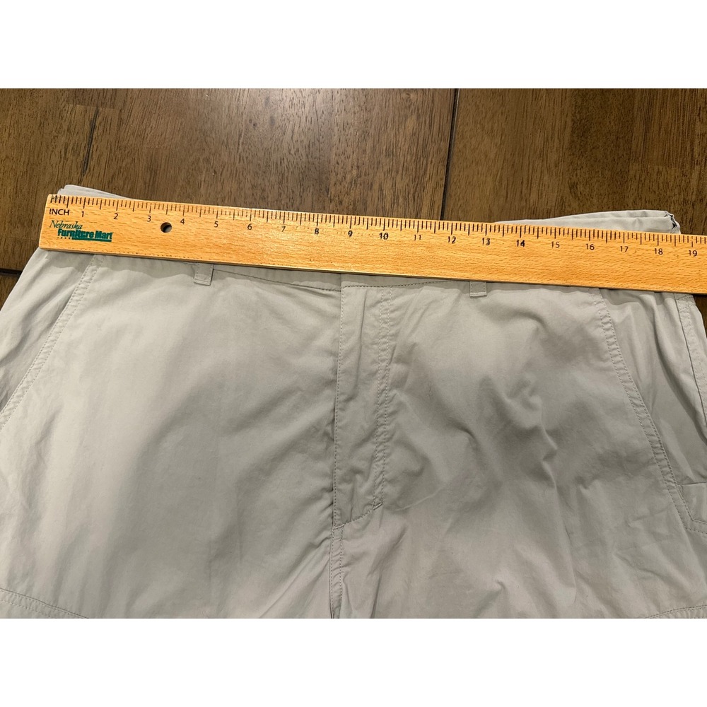 Patagonia Mens Gi III Gray Nylon Hiking Technical Shorts XL Integrated Belt - Picture 3 of 6